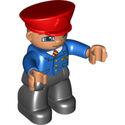 Figurine DUPLO (26 kio) Conducteur de train