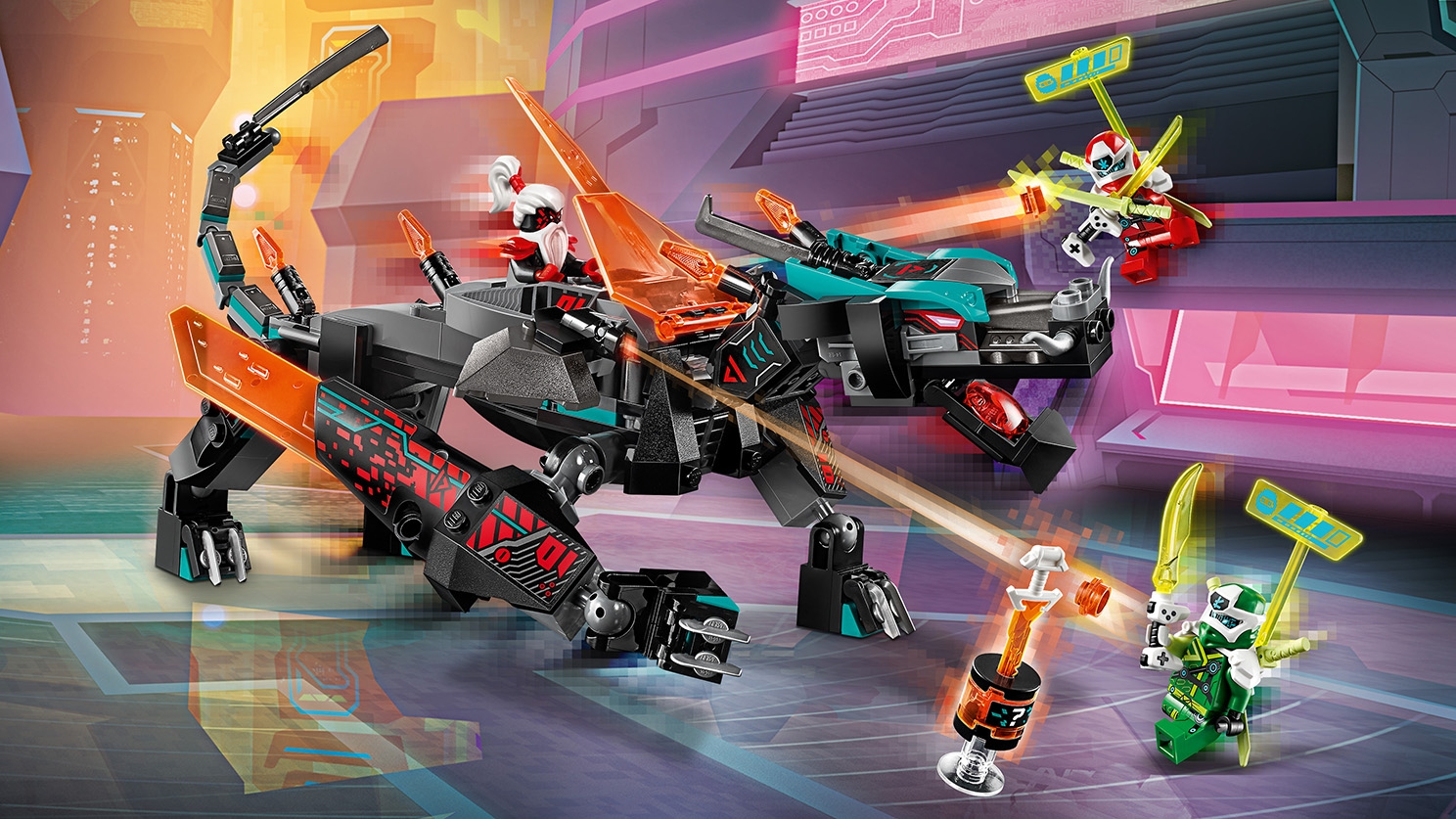 LEGO®-NINJAGO® Le dragon Firstbourne Jeu pour Enfant 9 Ans et