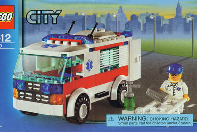 Lego 7942 City Pompiers Off Road Fire Rescue complet de 2007 -C134