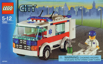 Lego ambulance sales station