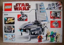 Lego Star Wars 8036 Separatist Shuttle  NEW great Minifigures