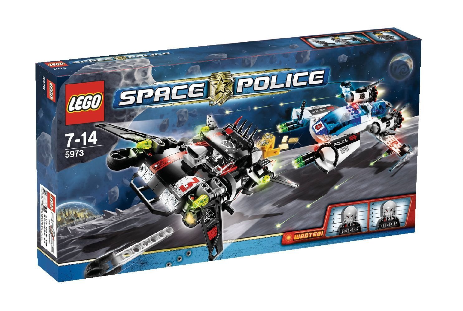 Lego Space Police Allien Roboter 5969 5980 8683 8833 71002 Series KG D11/1 Details about    