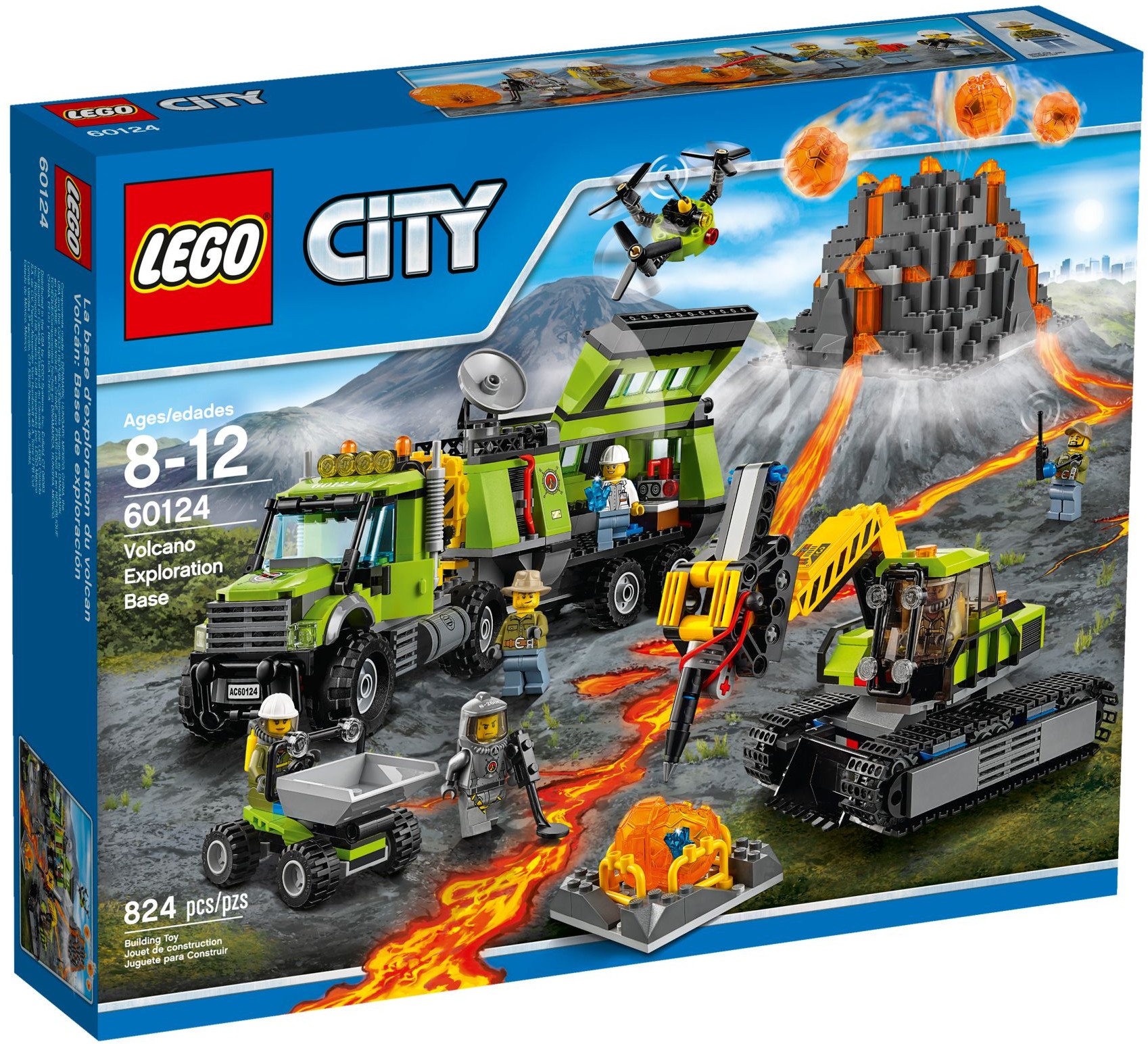 60124 Volcano Exploration Base Brickipedia Fandom