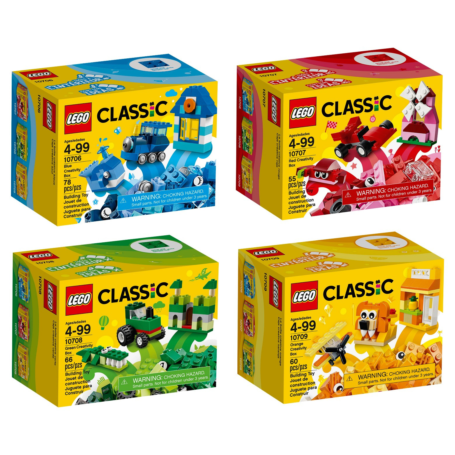 Lego classic red creativity box deals