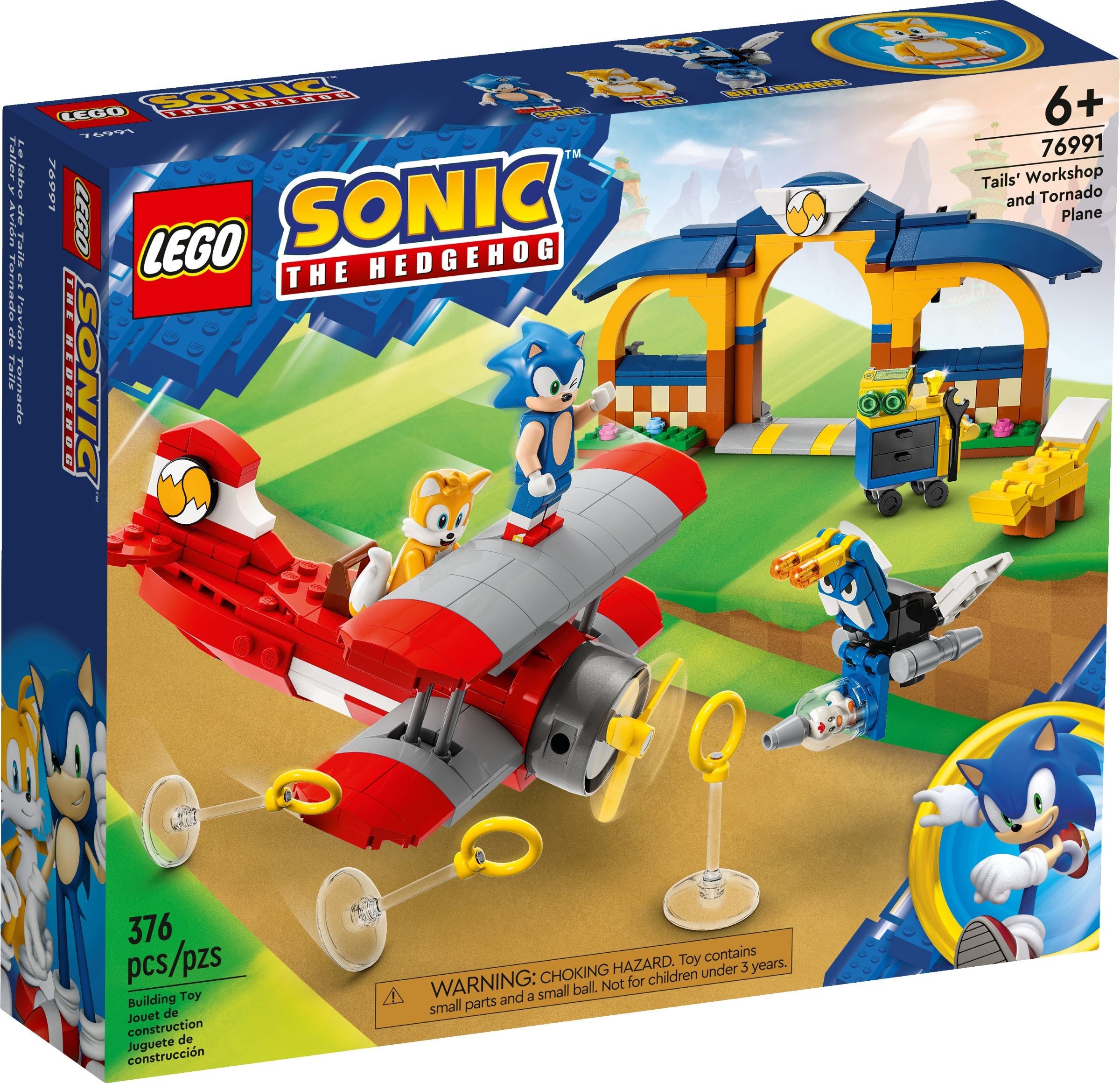 LEGO Sonic the Hedgehog Shadow the Hedgehog Escape Building Set, Gift for  Gamers 76995