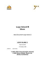 LEGO Island III ideas