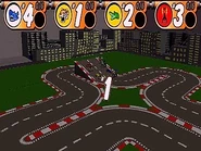 A screenshot likely from Asylum Entertainment's PlayStation version