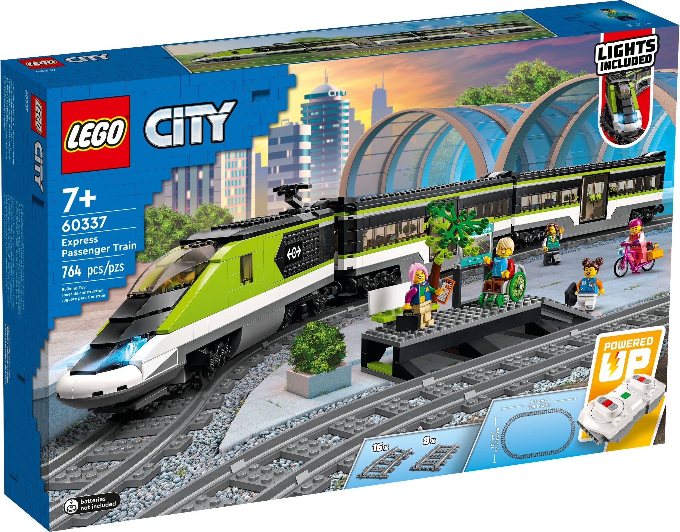 ＊kumi＊　0308 Express Passenger Train 60337 | City | Buy online at the