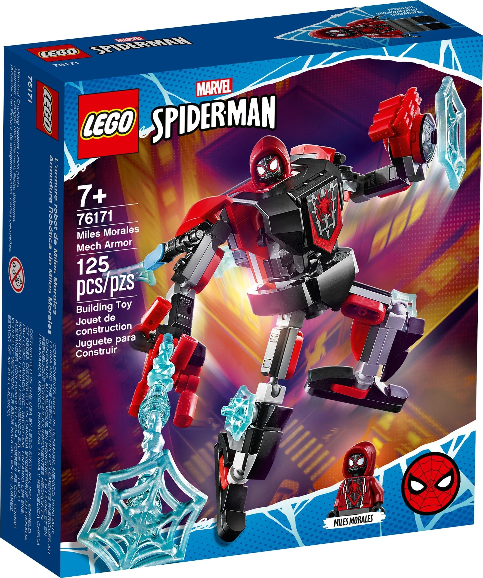 76171 Miles Morales Mech Armor Brickipedia Fandom