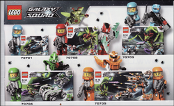 Lego galaxy sales squad sets