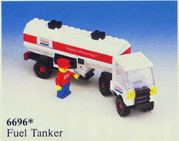 Lego petrol tanker store