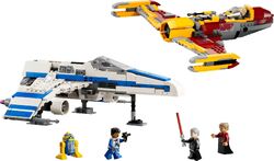 75364 New Republic E-Wing vs. Shin Hati's Starfighter