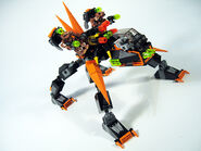The 8115 Dark Panther in the alternate orange colour