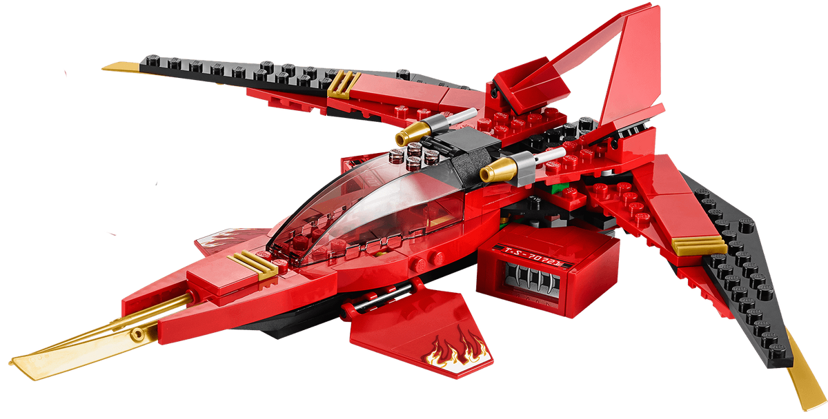☀️NEW! Lego Weapon NINJAGO TECHNO BLADE Ninja Trans Red Kai