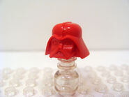 Red Darth Vader helmet