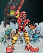 Toa Mata in comics