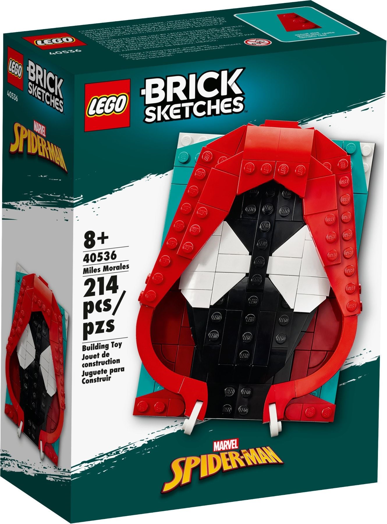 Lego Spider-Man - Figurine Miles Morales, Jouets de construction