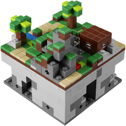 Kit LEGO Minecraft Microworld The End « Blog de Brinquedo