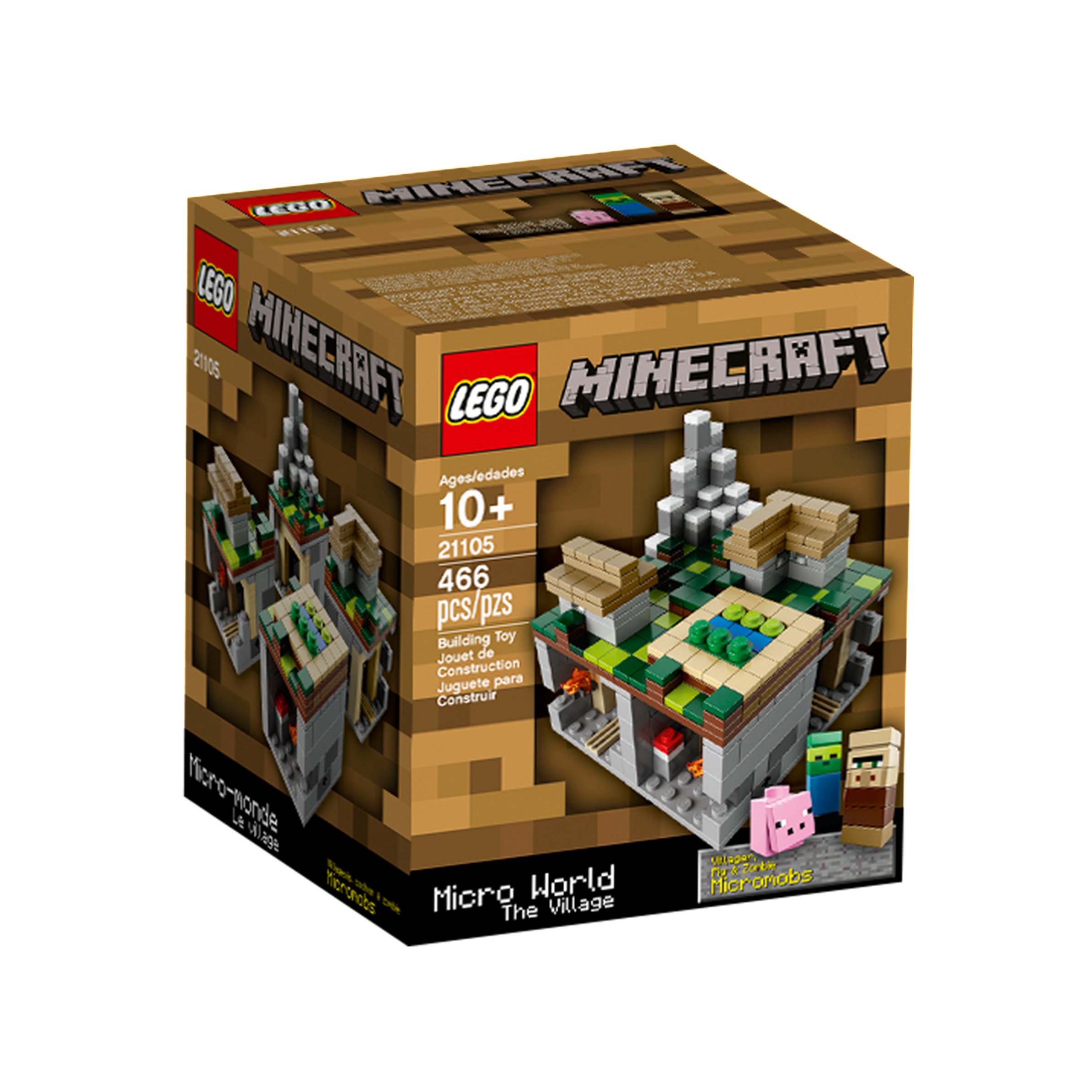 Minecraft Lego World Zombie, Blaze Bridge Nether Set