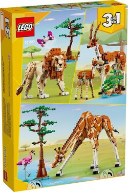 LEGO Creator 3 in 1 Exotic Peacock Building Set, Small Animal Toy 31157