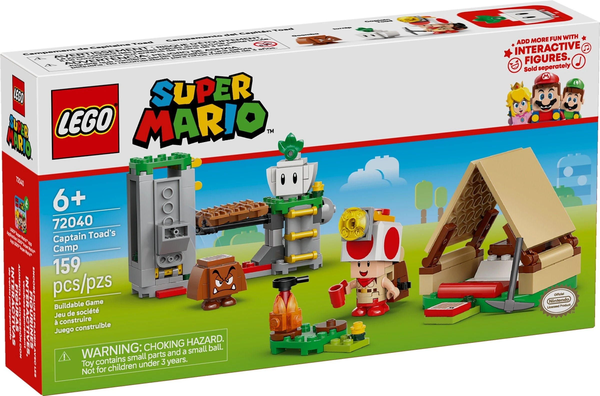 72040 Captain Toad's Camp Expansion Set | Brickipedia | Fandom