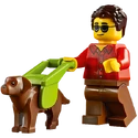 Homme et chien