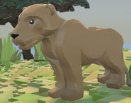 Lego Worlds Lioness