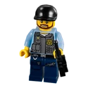 Minifigurine (130 kio) Policier