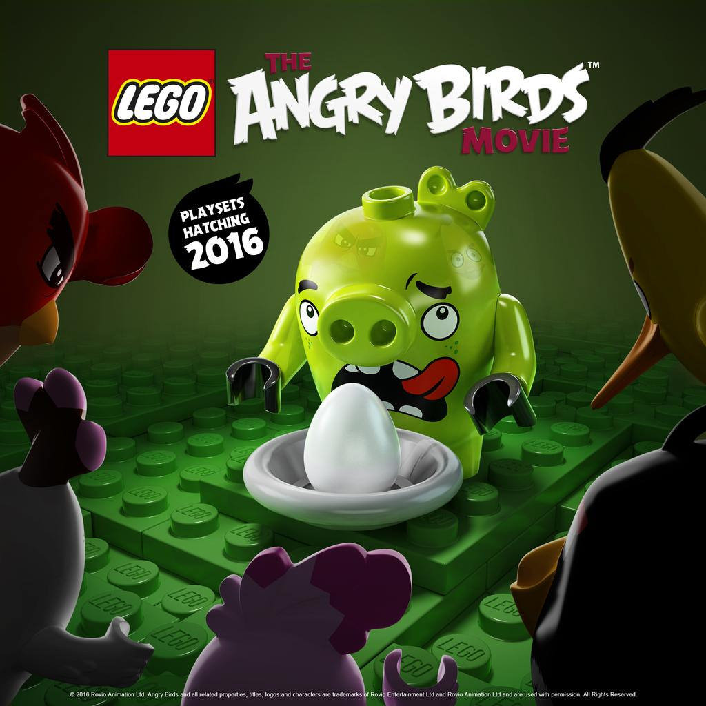 Lego angry hot sale birds movie