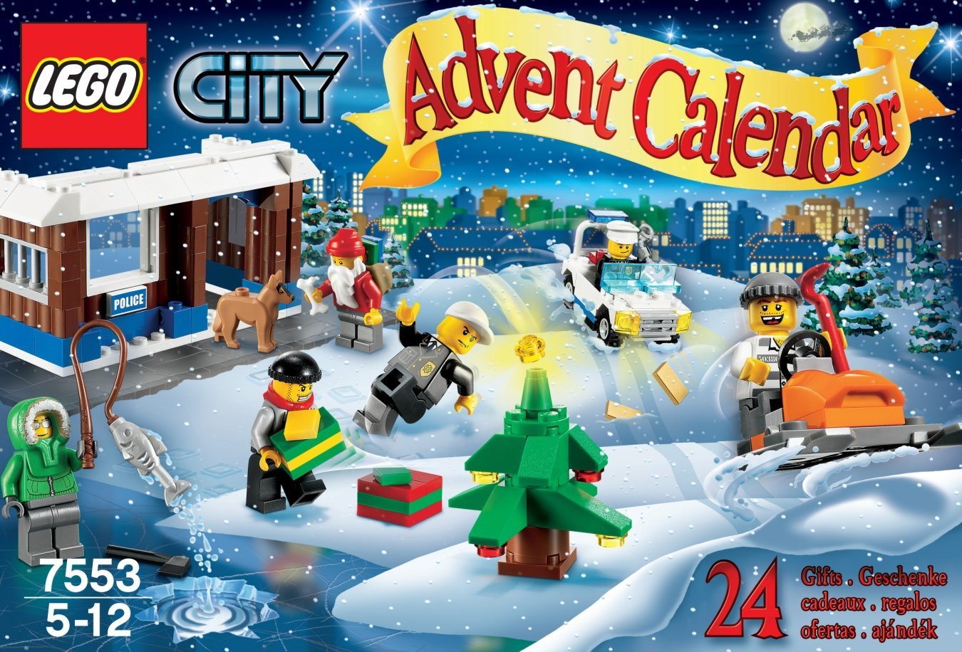 7553 Le calendrier de l'Avent City, Wiki LEGO