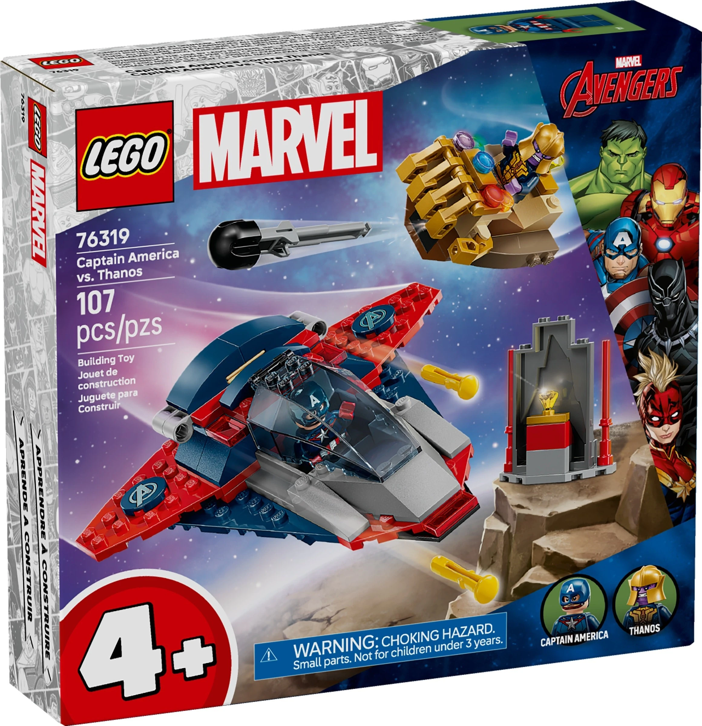 76319 Captain America vs. Thanos | Brickipedia | Fandom