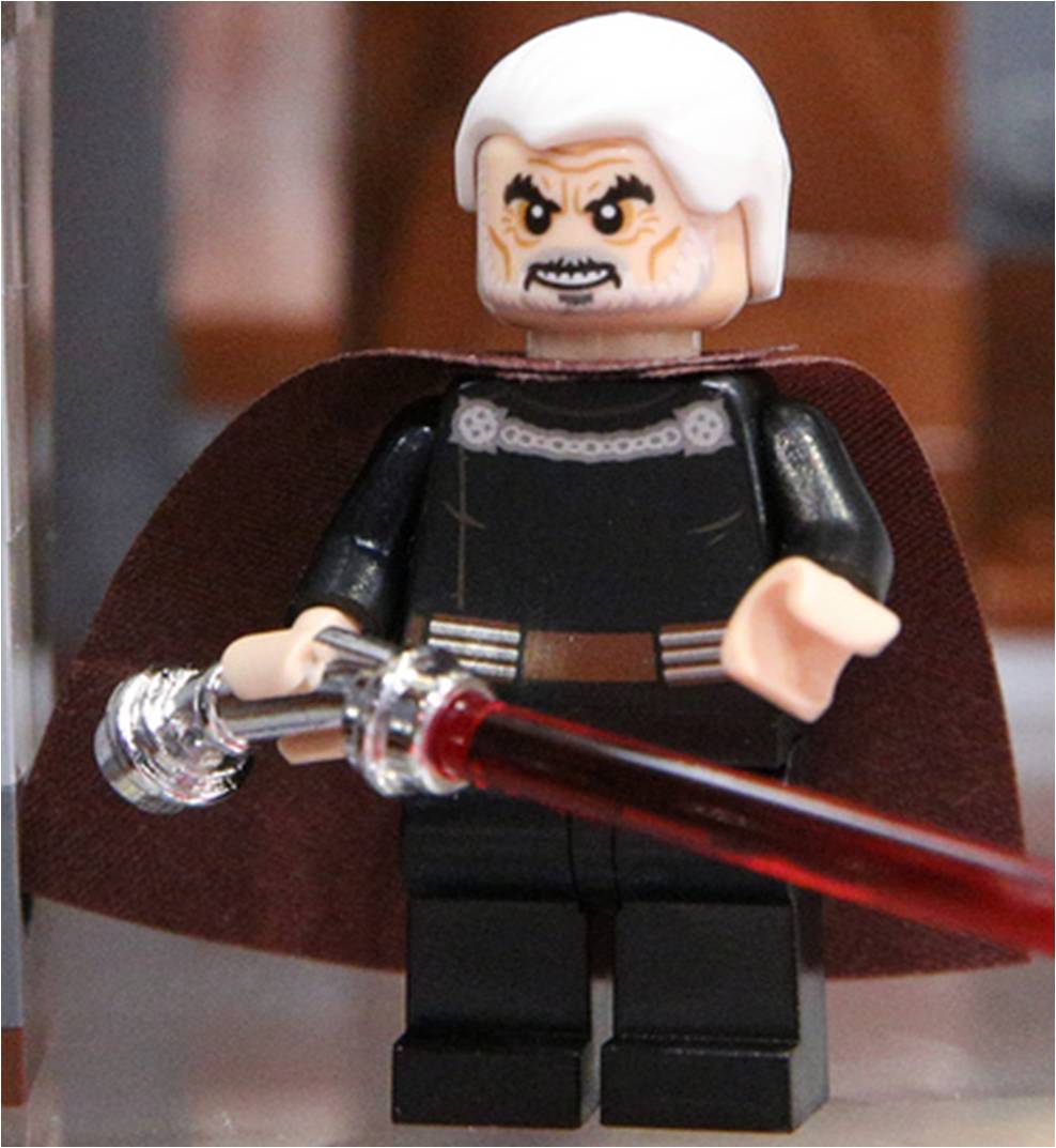 Lego star 2025 wars conde dooku