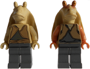 Comparison of Original to New Jar Jar Binks (Front)