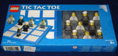 Make a LEGO Tic Tac Toe Game Board with Bricks You Have