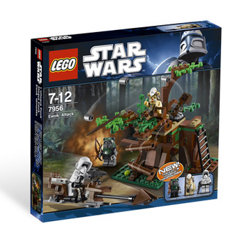 7956 Ewok Attack Brickipedia Fandom Building instructions for 10236, ewok™ village, lego® star wars™. 7956 ewok attack brickipedia fandom