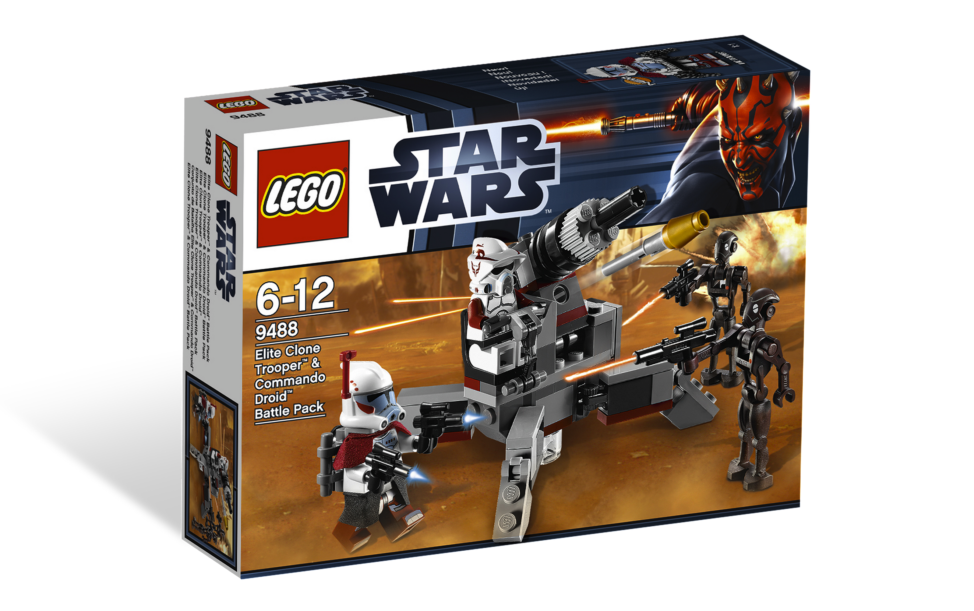 LEGO 75372 Clone Trooper & Battle Droide Battle Pack WIE NEU in