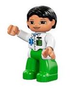 The DUPLO Figure that comes with the set