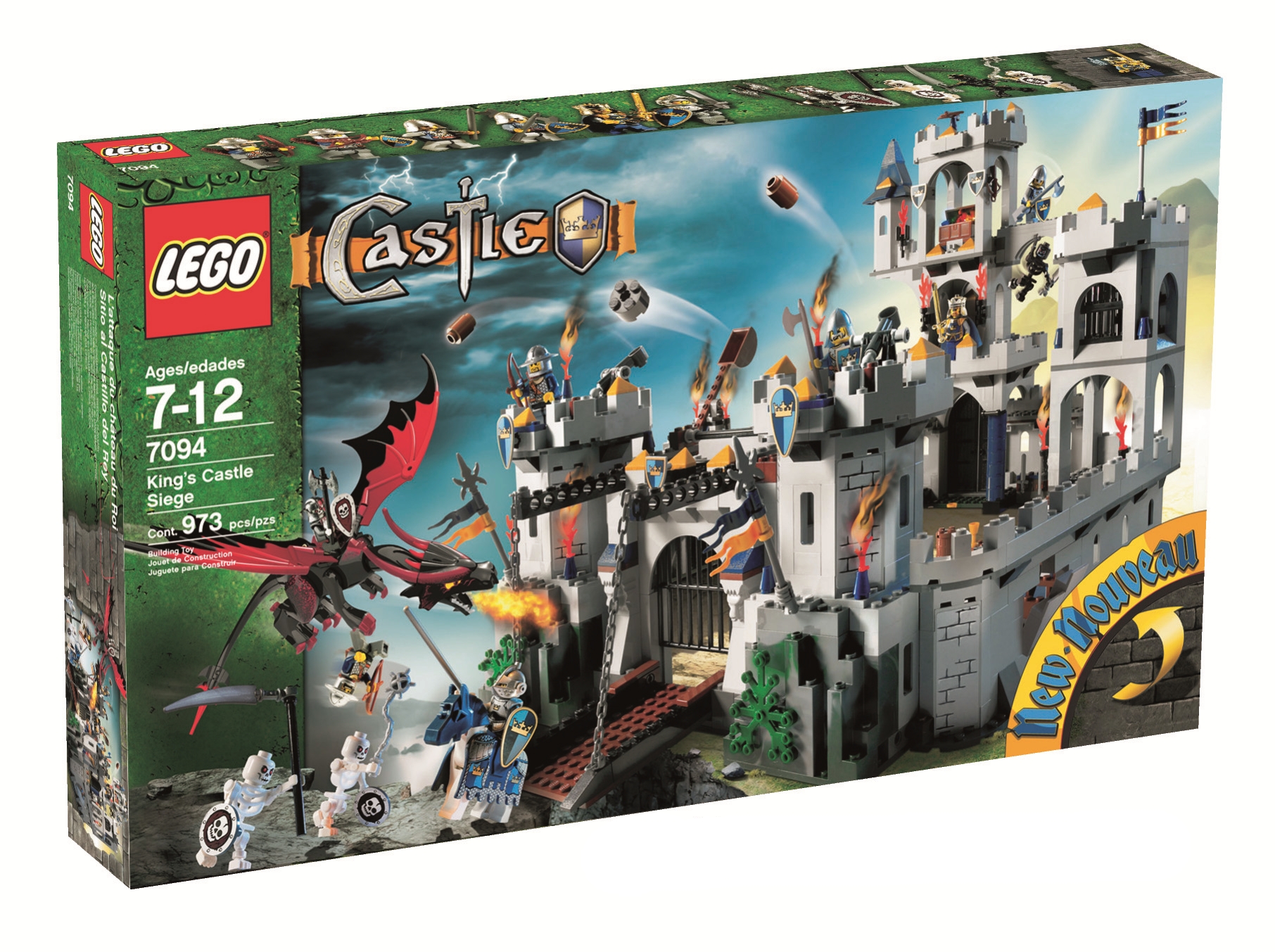 Siege on sale castle playset