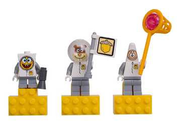 852547 SpongeBob Spacesuit Magnet Set Brickipedia Fandom
