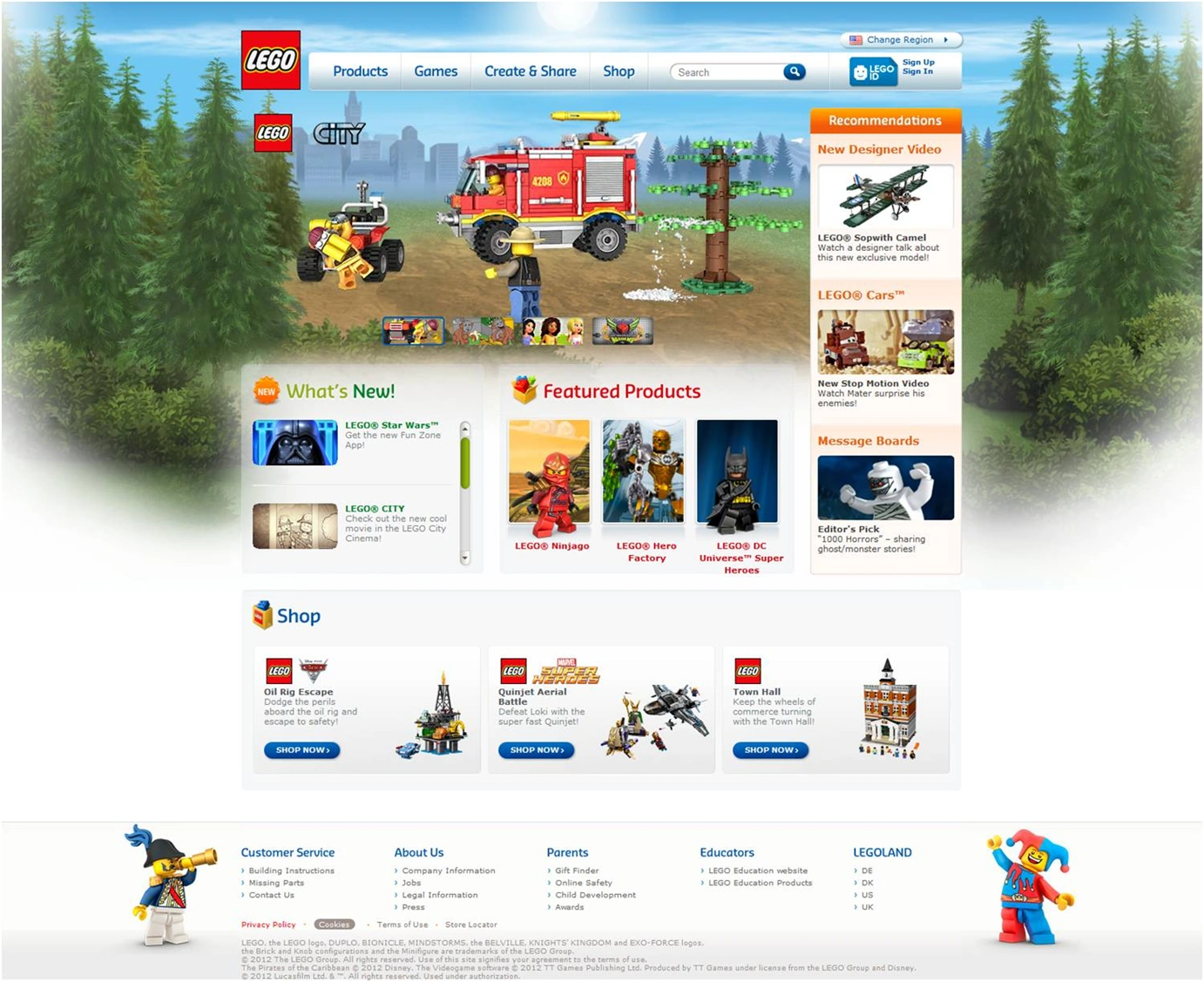 lego city website