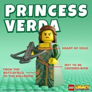 Princess Verda in LEGO Legacy: Heroes Unboxed