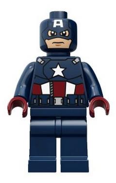 Lego minifigures captain america sale