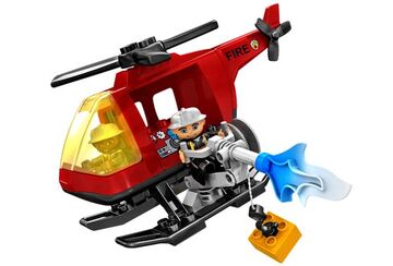 Duplo rescue helicopter clearance