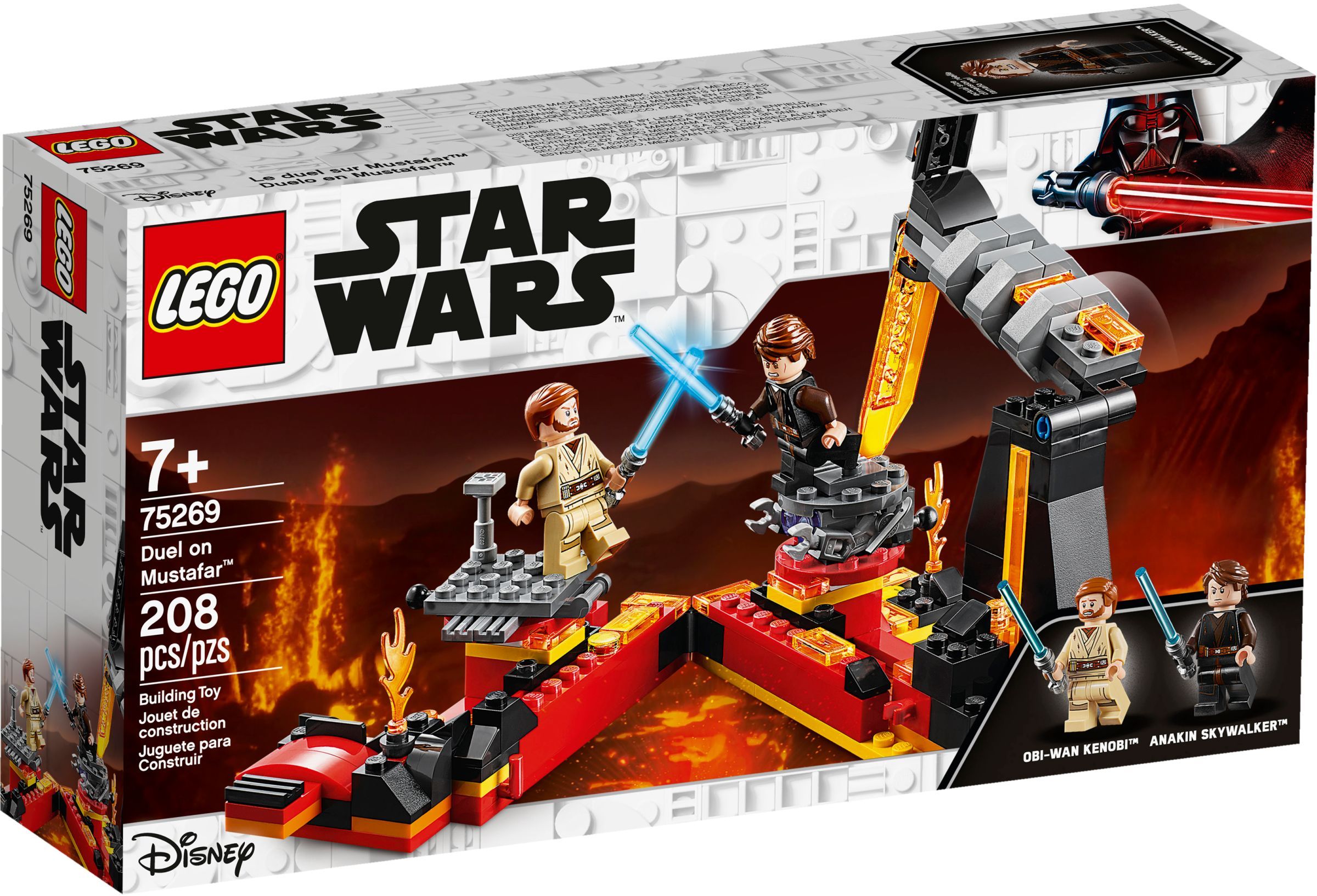 Lego 75269 Duell auf Mustafar Star Wars 