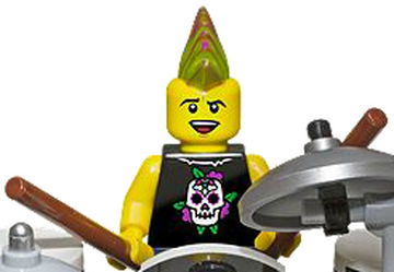 Lego minifigure drum set clearance