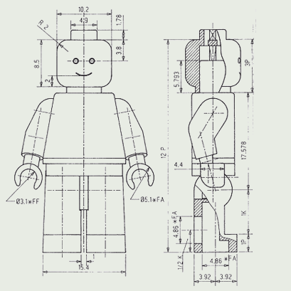  LEGO Minifigure Plain All Black Monochrome Head Torso Arms  Hands Legs Body : Toys & Games