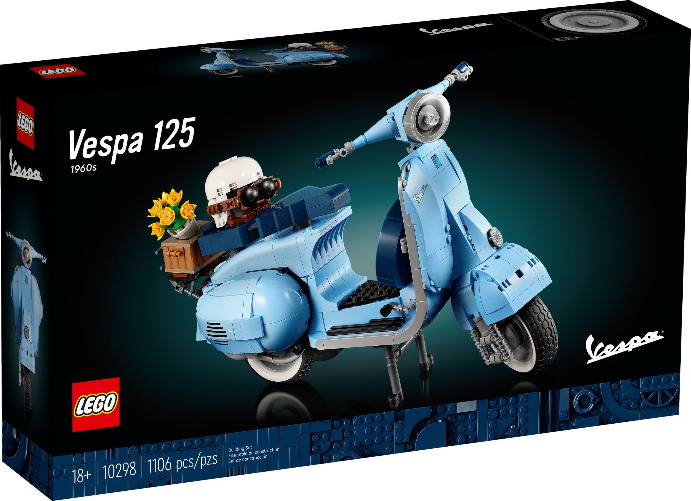 Vespa 125 (LEGO for Adults - 10298) - Review - Brickonaute