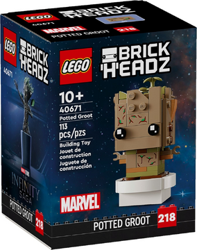 Groot and rocket lego brickheadz deals