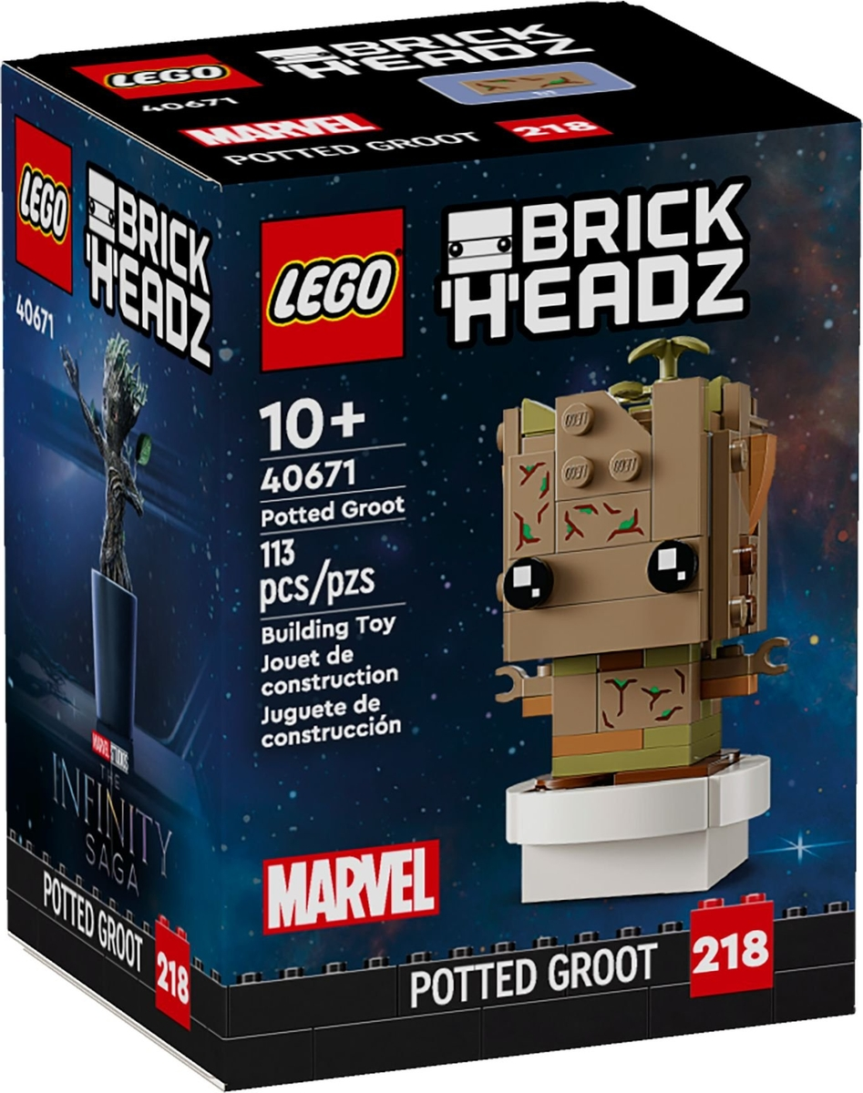 LEGO BrickHeadz Star-Lord 41606 Building Kit (113 Piece)