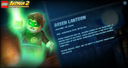 Green Lantern stats